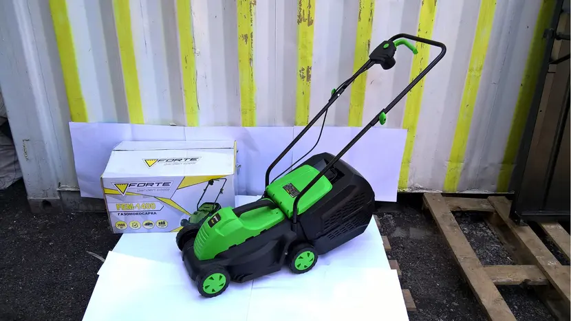 Газонокосарка Forte FEM-1400 фото 3 купити в Україні